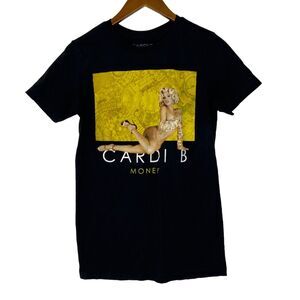 Cardi B Black Money Music Artist Rapper Graphic Shirt Size Small Men's